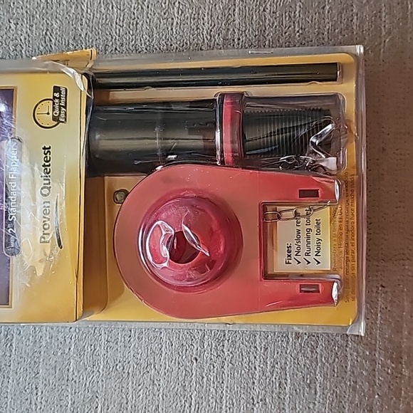 818BP Quietfill Universal Toilet Fill Valve and Premium Flapper Easy to Install - Picture 3 of 6